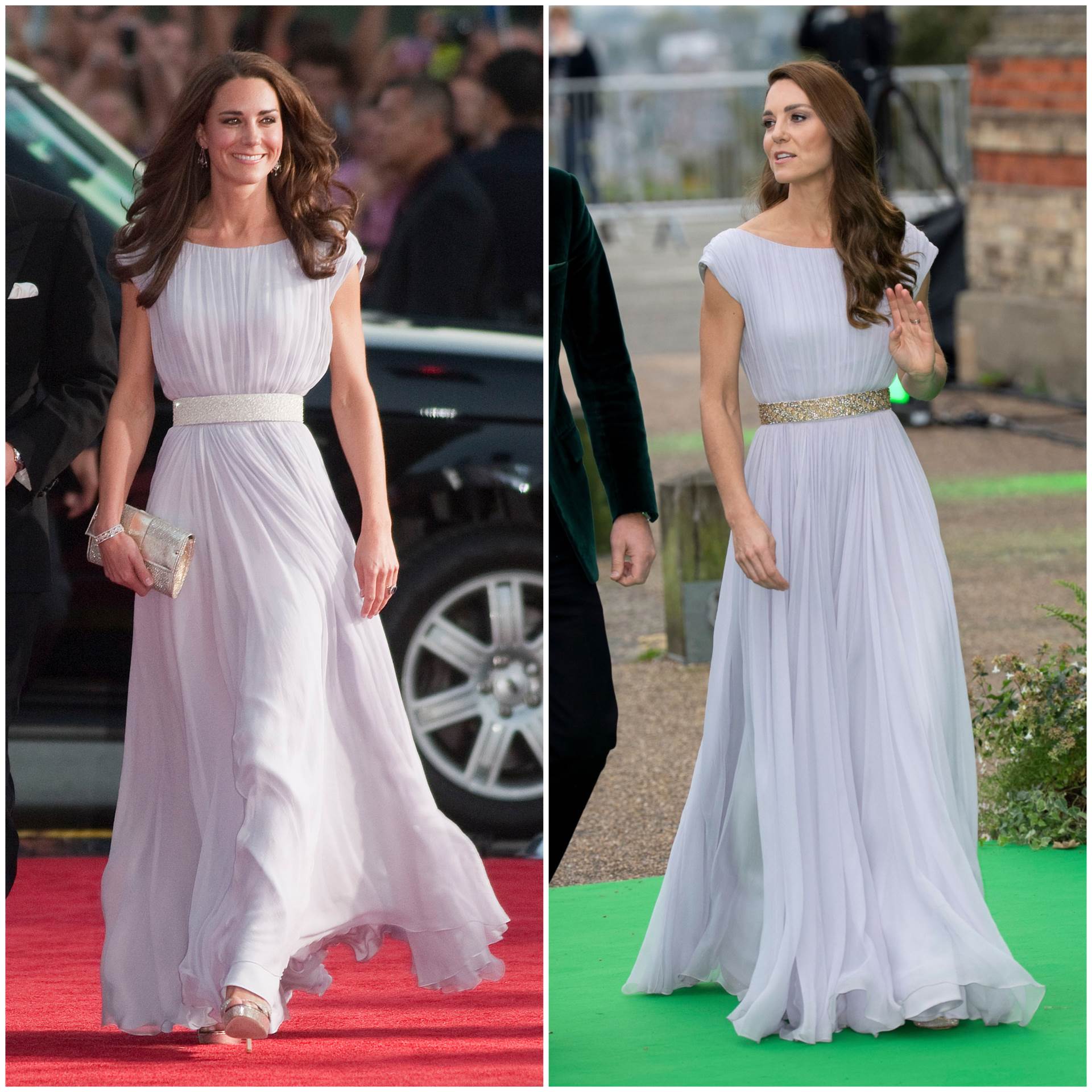 Kate Middleton u Jenny Packham haljini