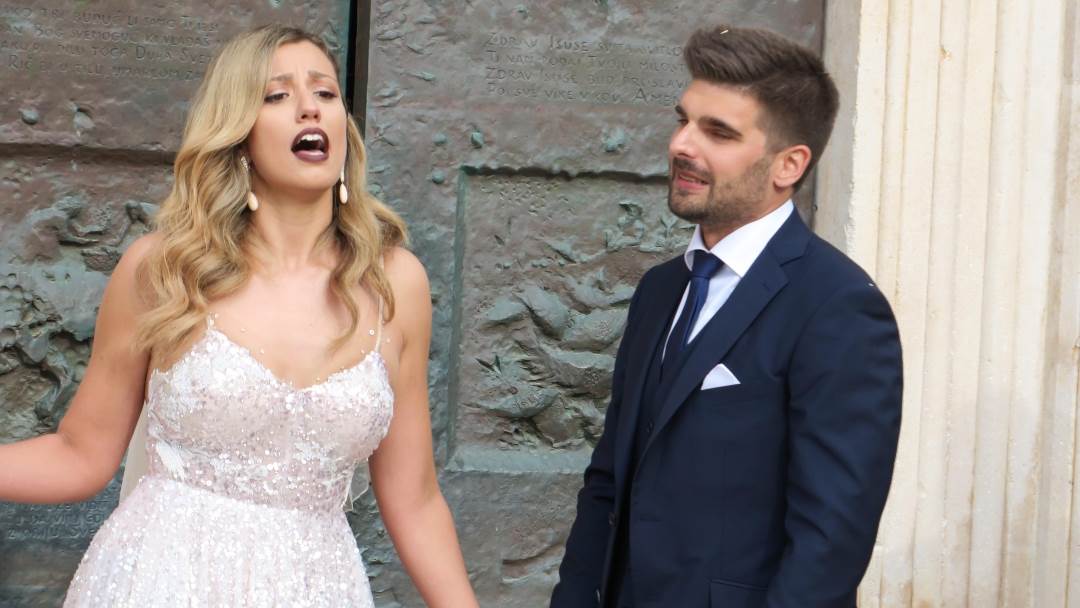 Bruna Sanader i Vedran Vukadinović vjenčali su se na Hvaru