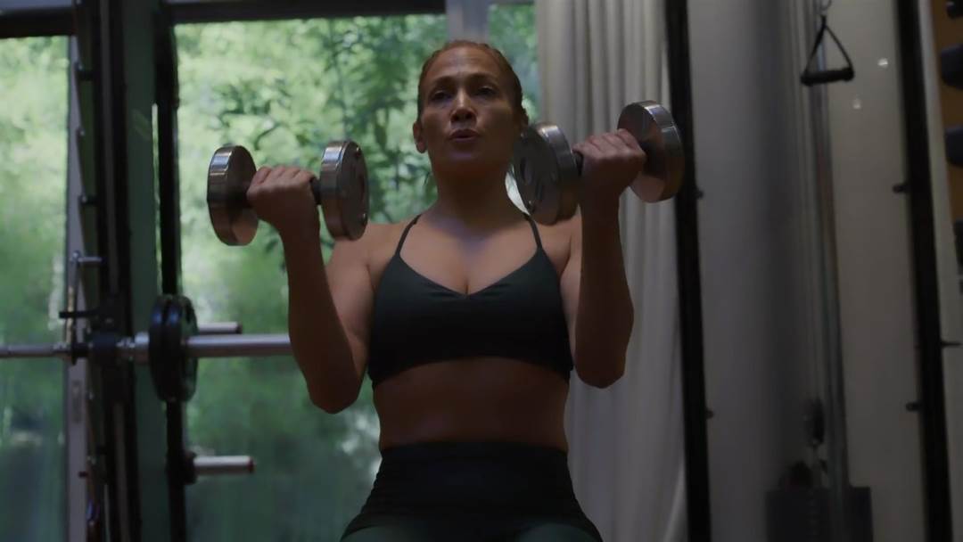 Jennifer Lopez redovito vježba s utezima
