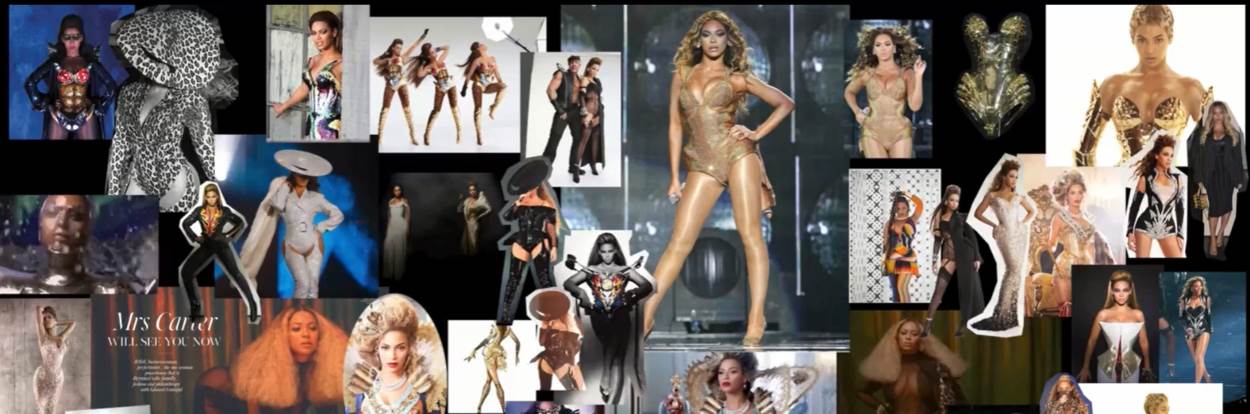 Beyonce u Mugler kreacijama