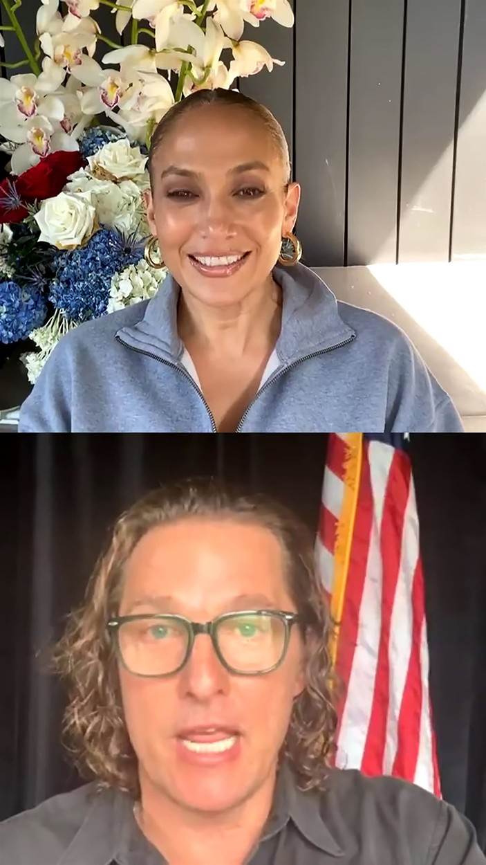 Jennifer Lopez i Matthew McConaughey na Instagram liveu u čast 20 godina filma The Wedding Planner