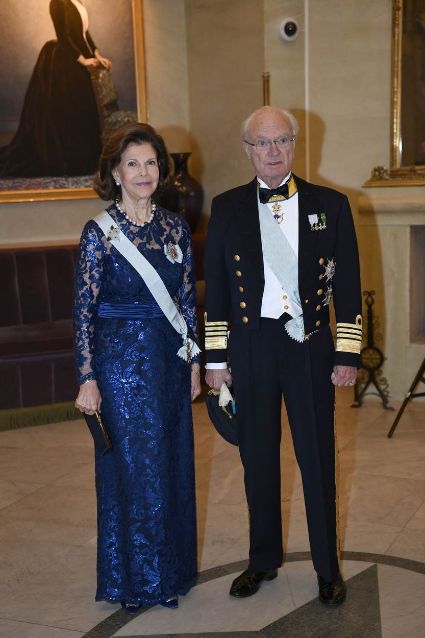 Švedski kralj Karl XVI. Gustaf s kraljicom Silviom