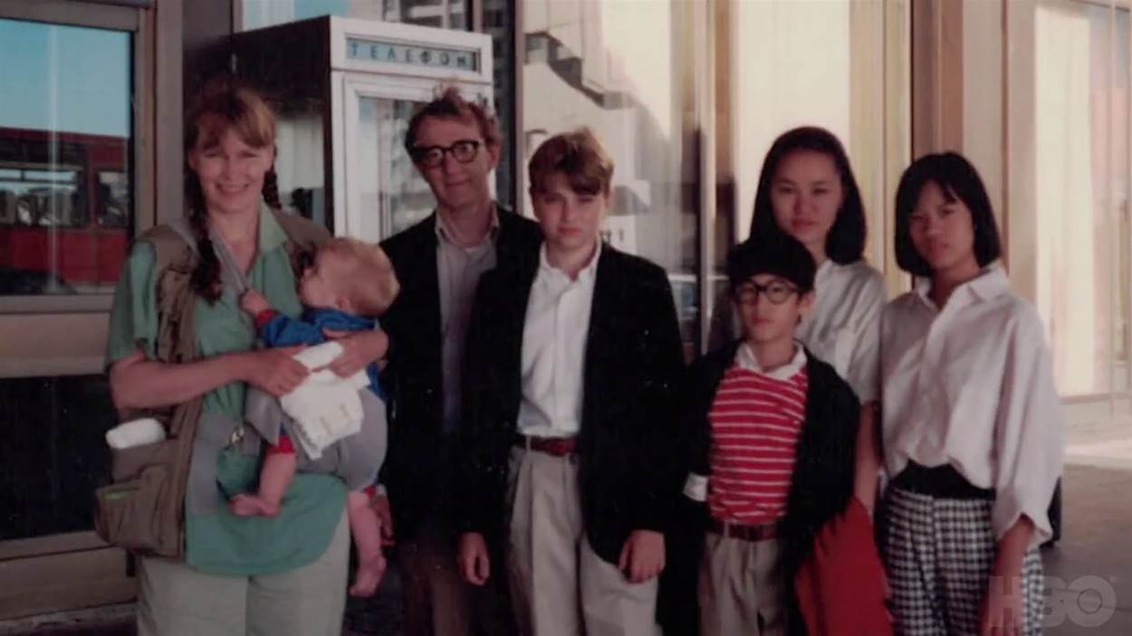 Mia Farrow i Woody Allen s obitelji