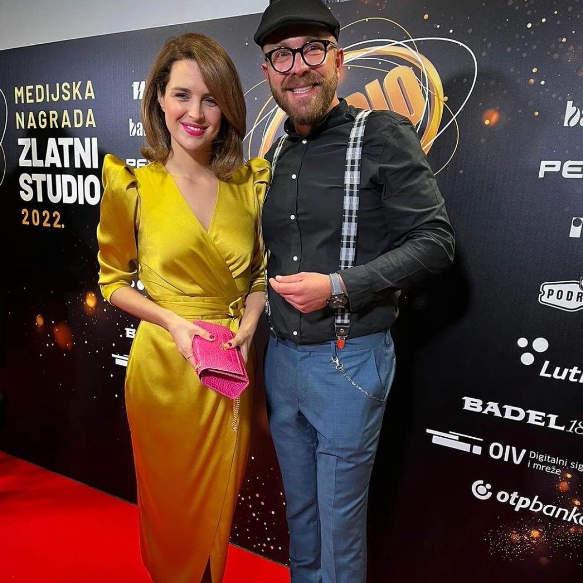 Ivan Pažanin i Doris Pinčić prisustvovali su dodjeli nagrada Zlatni studio