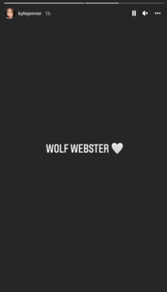 Kylie Jenner i Travis Scott sina su nazvali Wolf Webster