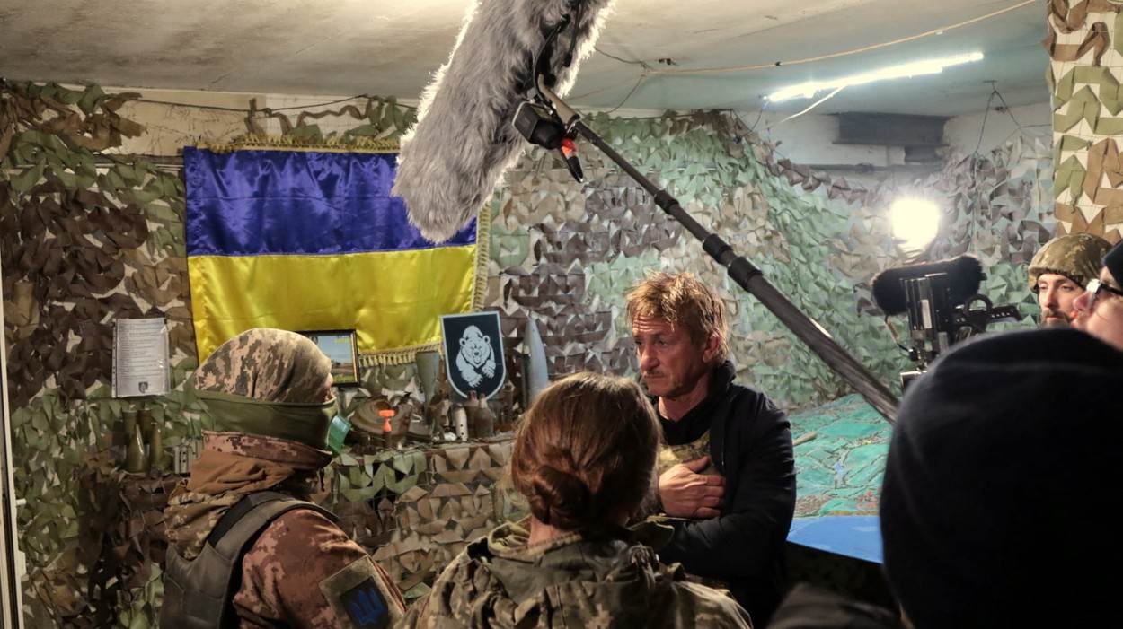 Sean Penn je snimao rat u Ukrajini za svoj dokumentarni film