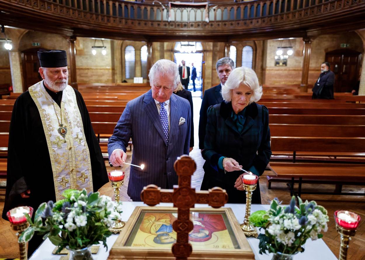 Camilla Parker Bowles i princ Charles posjetili ukrajinsku zajednicu u Londonu
