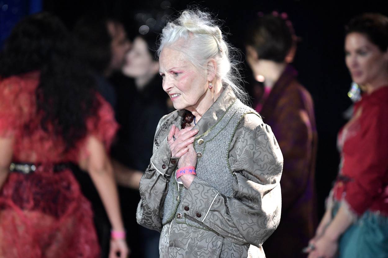 Vivienne Westwood je modna dizajnerica i politička aktivistica