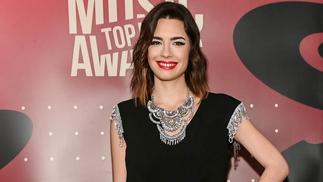 Mia Dimšić oduševila H&M kombinacijom na dodjeli Top.hr glazbenih nagrada