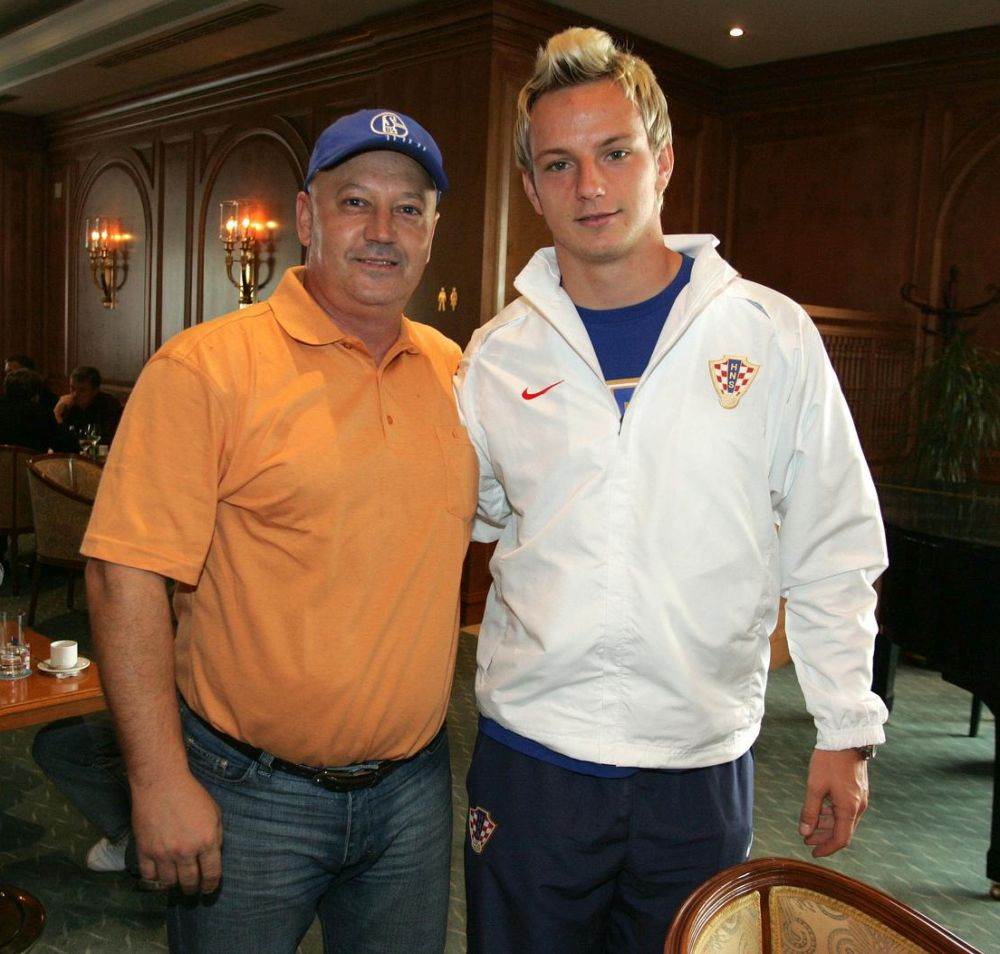 Ivan Rakitić s ocem Lukom Rakitićem