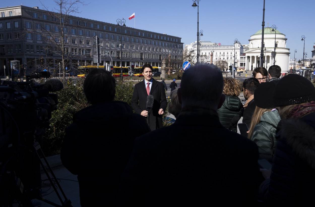 Justin Trudeau posjetio Varšavu zbog rata u Ukrajini