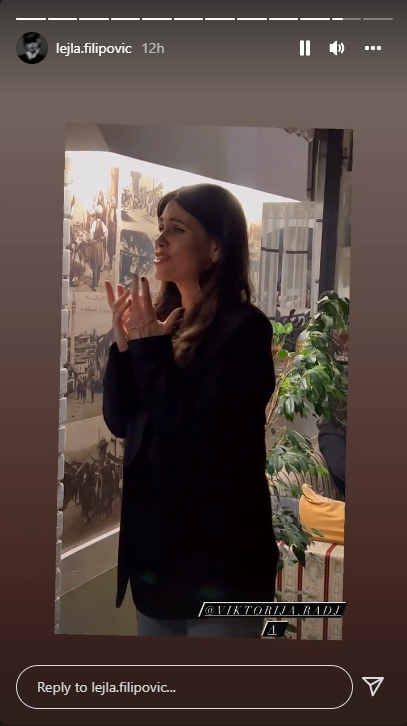 Viktorija Rađa uživa na proslavi rođendana Tarika Filipovića