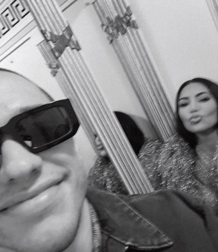 Prvi zajednički selfie Kim Kardashian i Petea Davidsona
