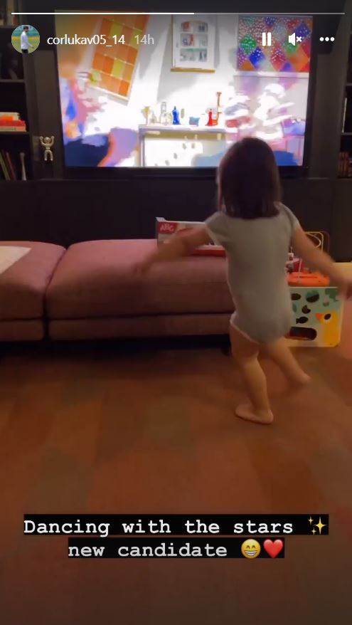 Vedran Ćorluka je objavio snimku sina Viktora kako pleše
