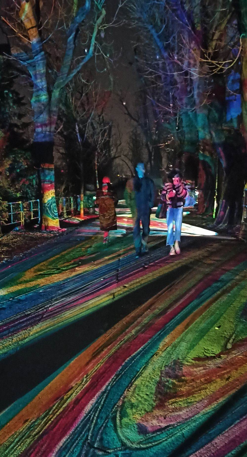 Strossmayerovo šetalište u sklopu Festivala svjetla