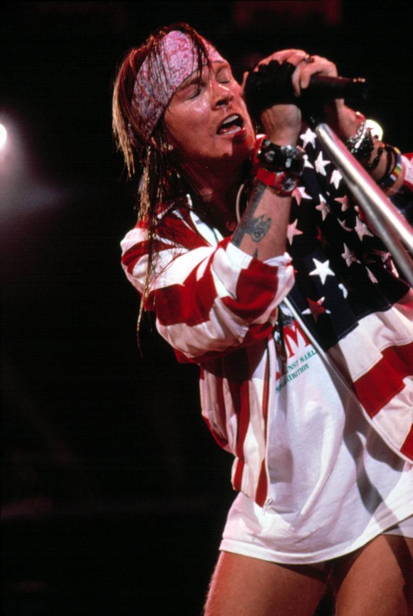 Axl Rose pjevač je 'Guns N' Rosesa'