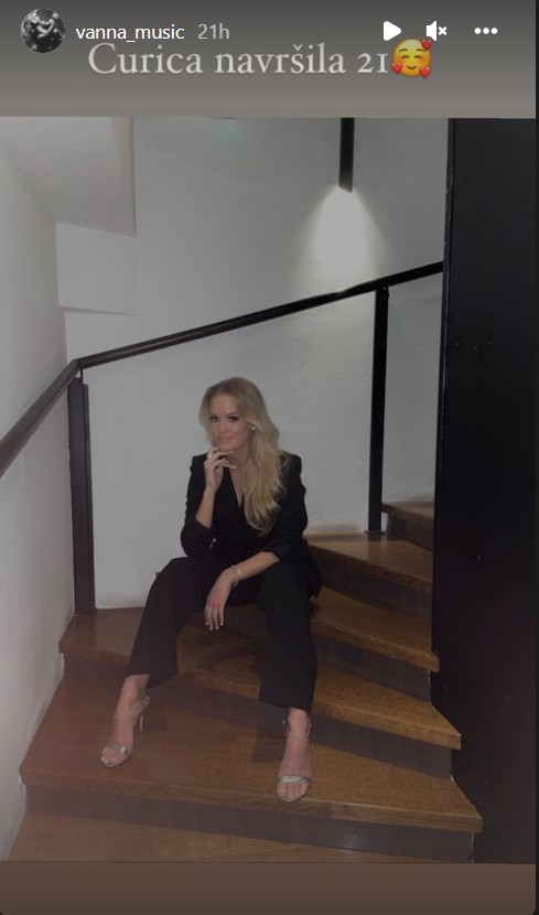 Jana Vrdoljak, kći pjevačice Vanne, ima 21 godinu