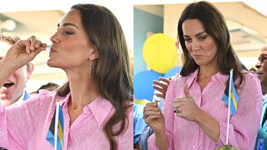 Kate Middleton posjetila je Bahame sa suprugom Williamom