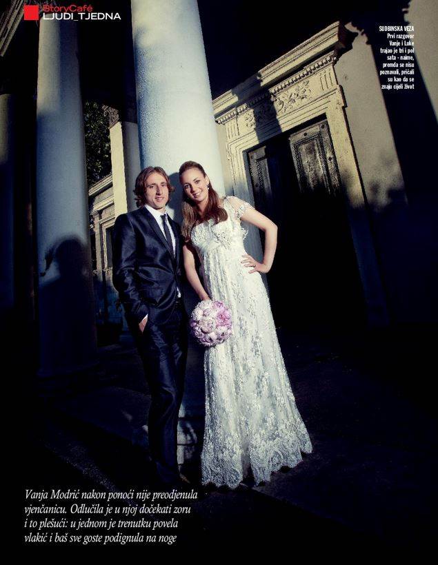 Vanja i Luka Modrić ustupili su Storyju ekskluzivne fotografije s vjenčanja