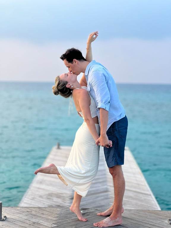Sonja Kovač i Goran Mandić zaručili su se na Maldivima