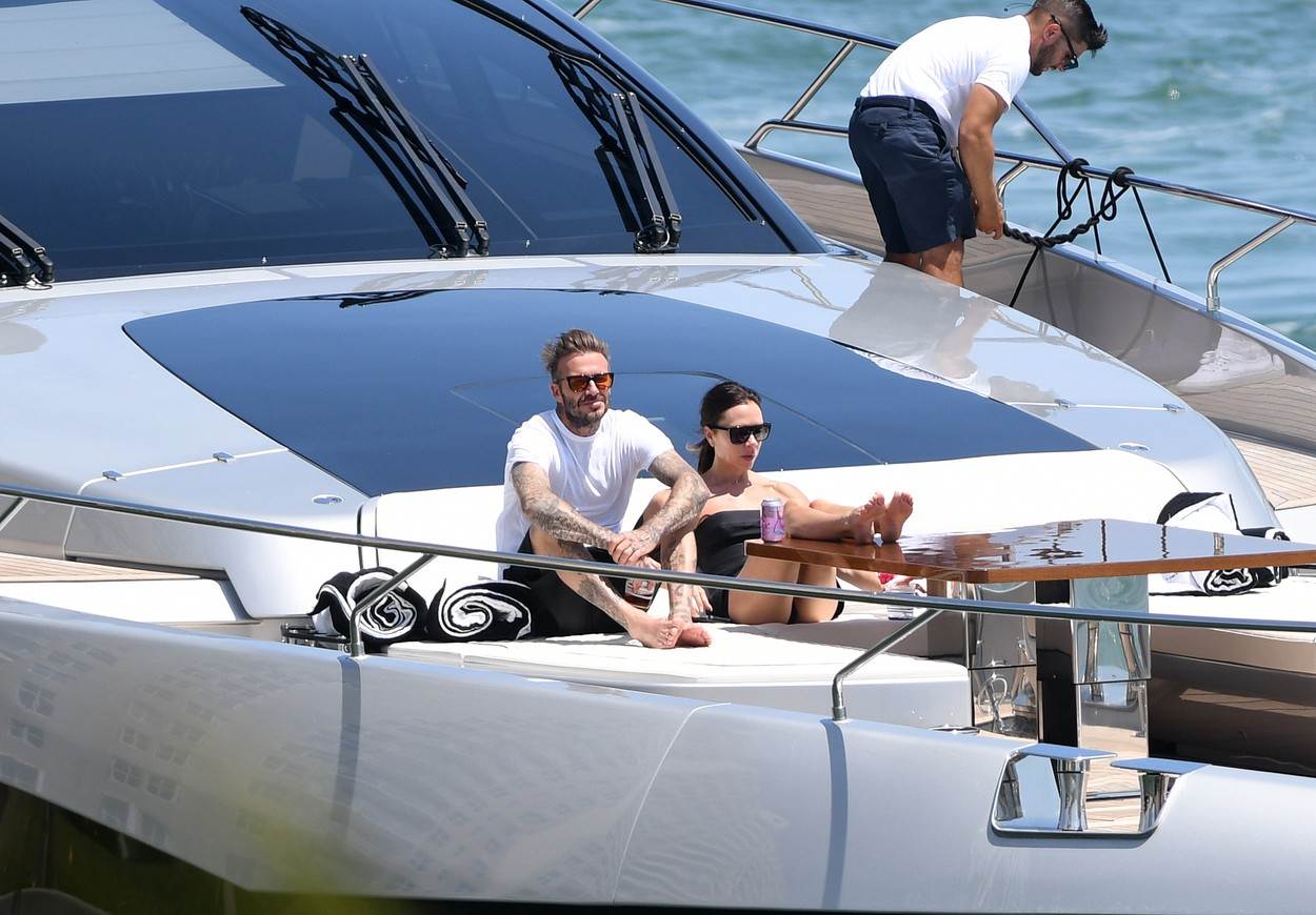 David Beckham i Victoria Beckham obožavaju provoditi vrijeme na jahti