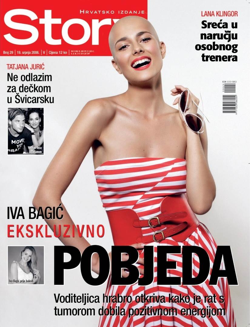 Iva Bagić na naslovnici Storyja