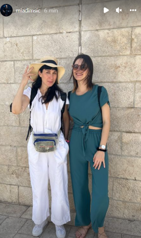 Mia Dimšić i Konstrakta upoznale su se u Izraelu