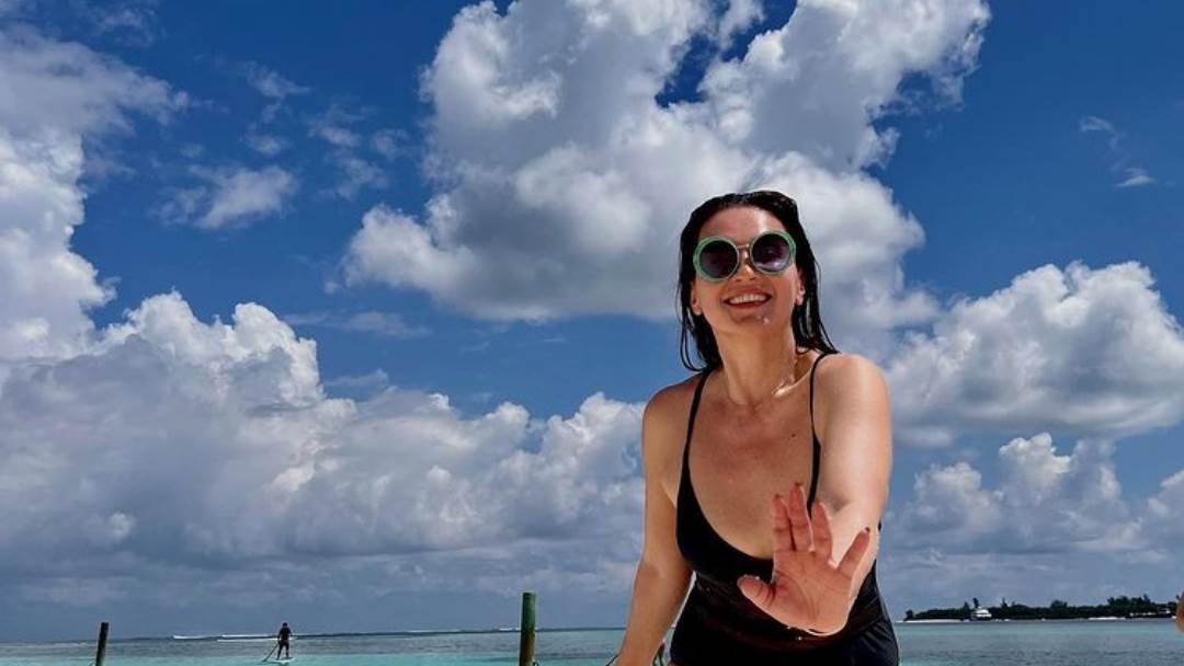 Nina Badrić odmara na Maldivima.jpg