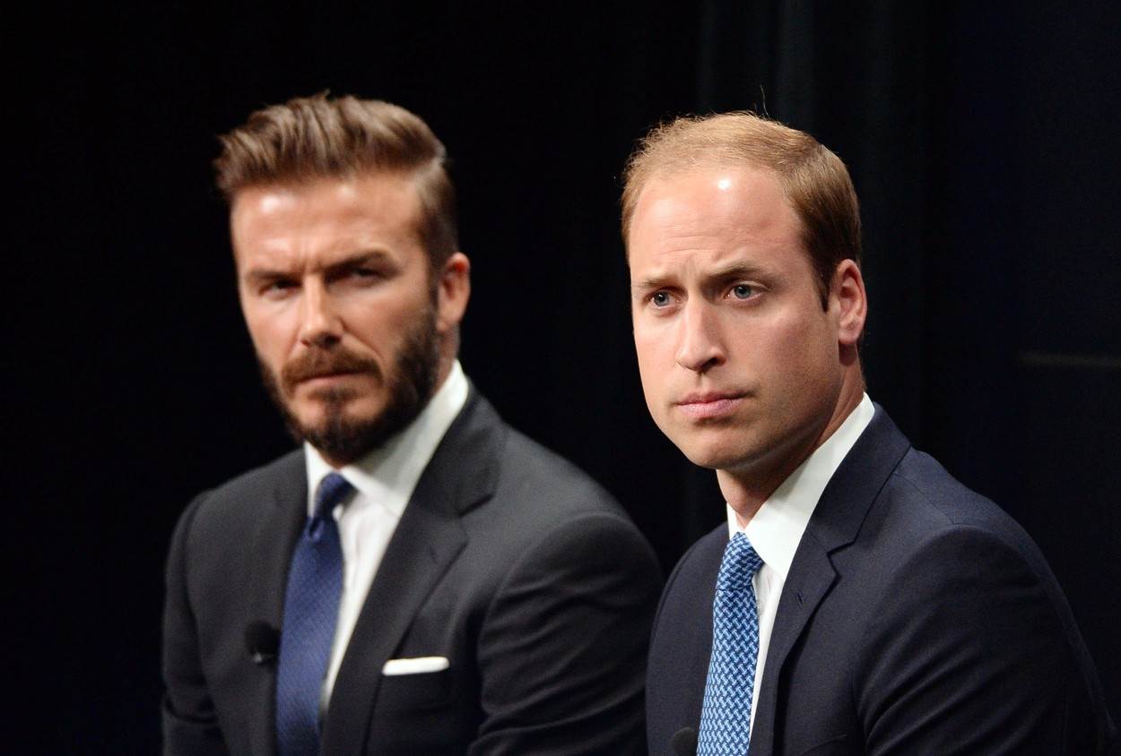 Princ William i David Beckham su uvijek bili u dobrim odnosima