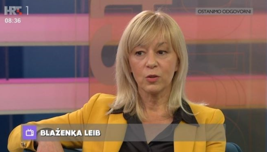 Blaženka Leib pojavila se u rođendanskoj emisiji 'Dobro jutro, Hrvatska'