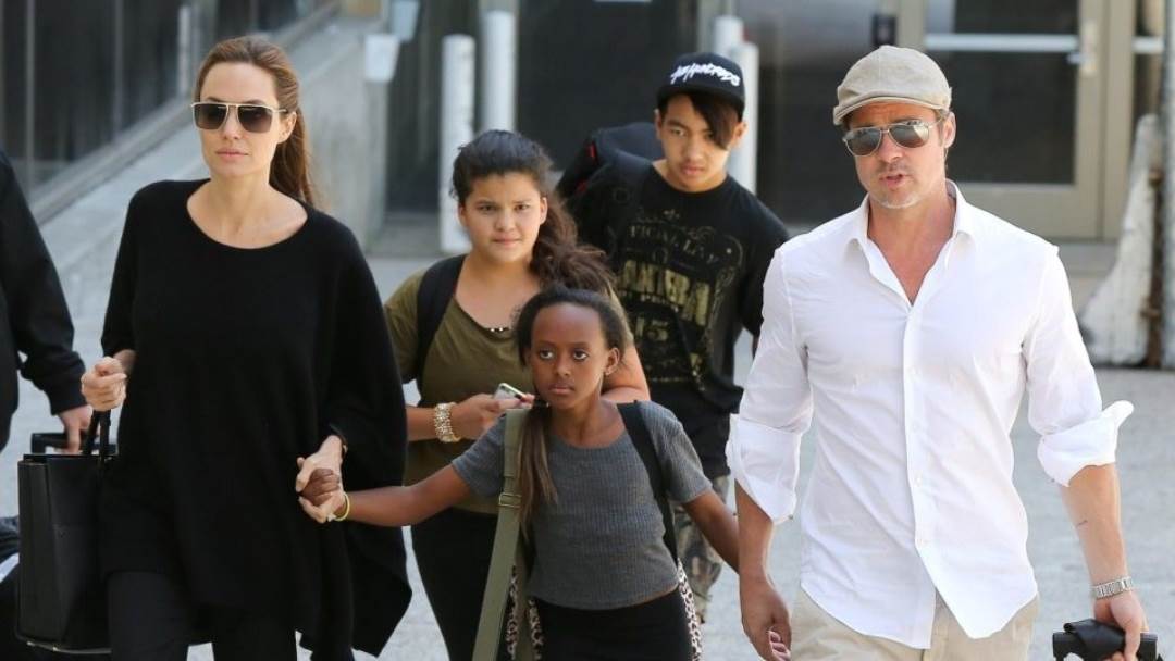 Brad Pitt i Angelina Jolie bore se za skrbništvo nad djecom.jpg