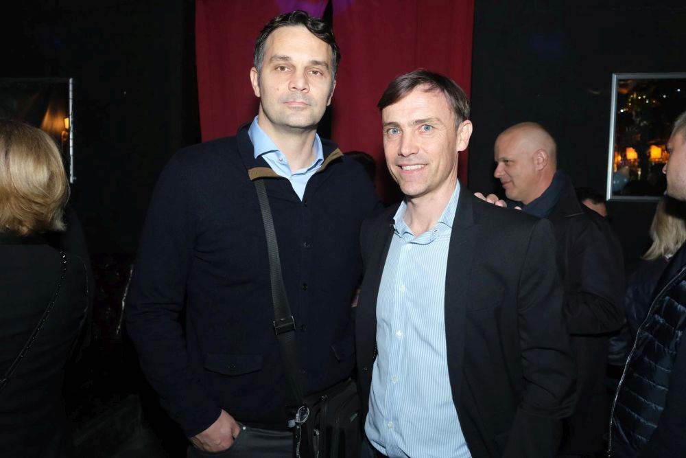 Gordan Kožulj i Dario Šimić u Saloonu na Večeri prvaka