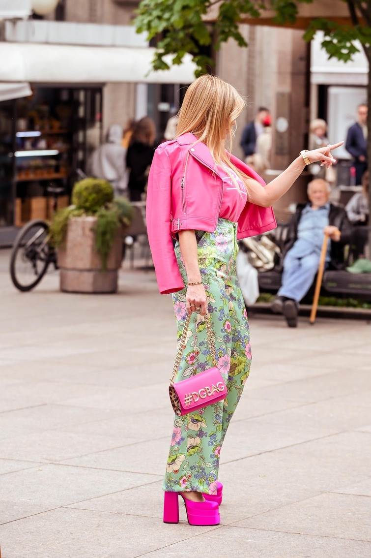 Sanja Jaška u Versace platformama na špici