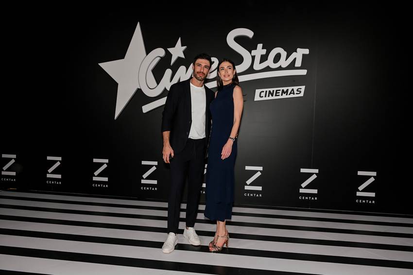 Pedro Soltz i Iris Cekuš modno su se uskladili na otvorenju CineStara u Z centru