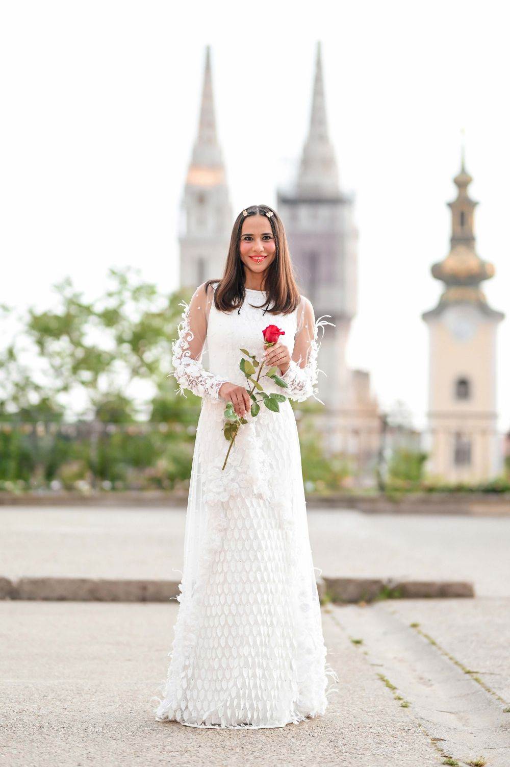 Borna Kotromanić na modnu reviju došla u vjenčanici