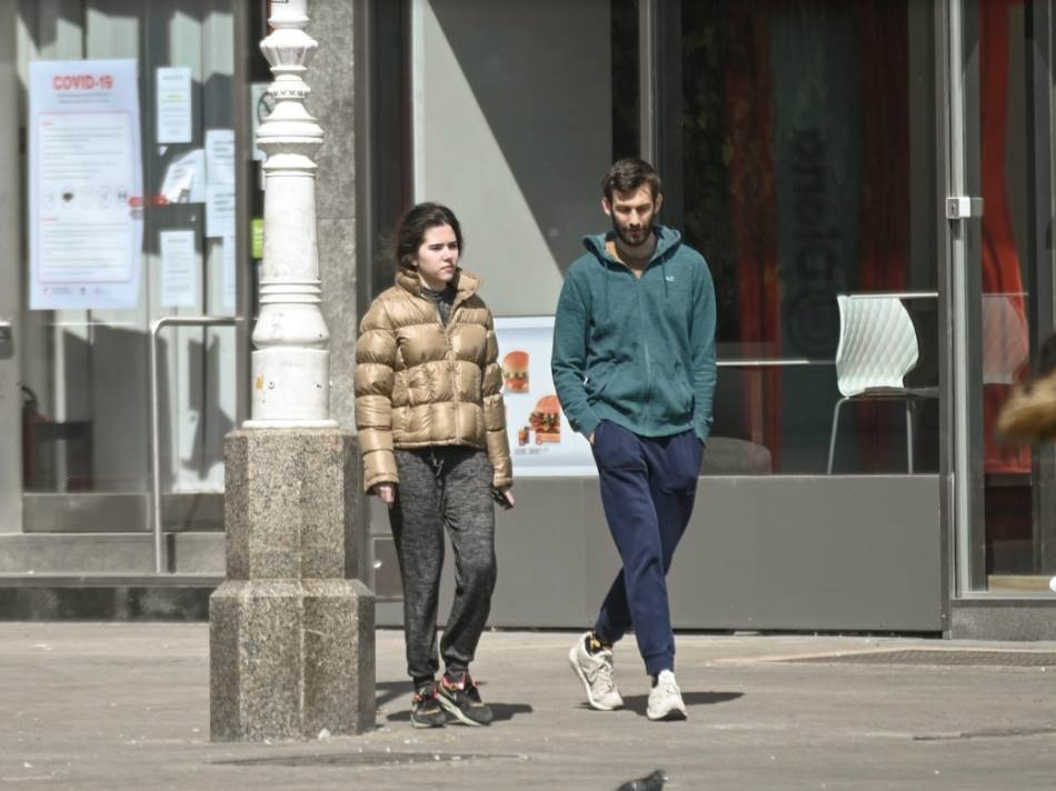 Hana Cigoj i Andrej Ivaniš prošetali su centrom grada