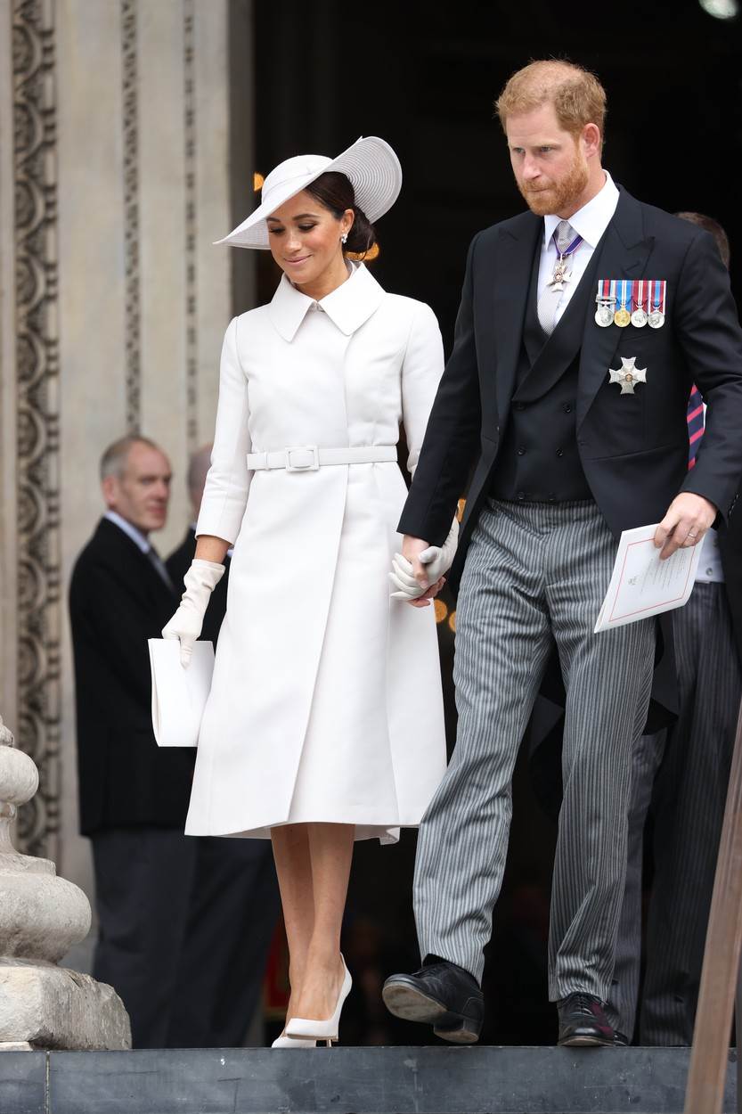 Meghan Markle i princ Harry na proslavi kraljičina platinastog jubileja