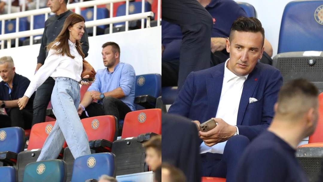 Aleksandra Dojčinović i Tomislav Madžar gledali su utakmicu na Poljudu