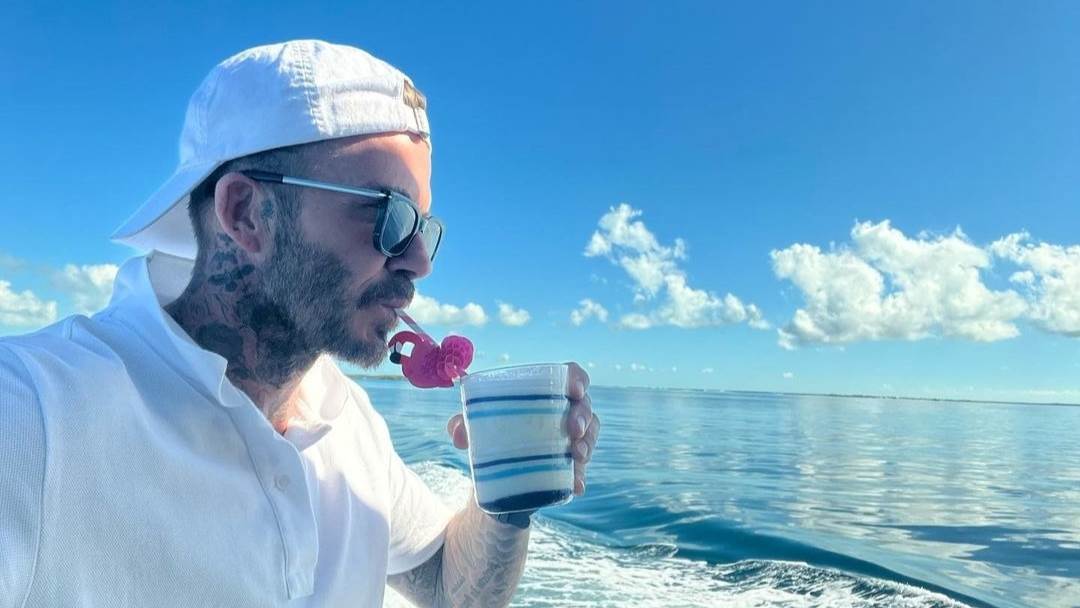 David Beckham na odmoru