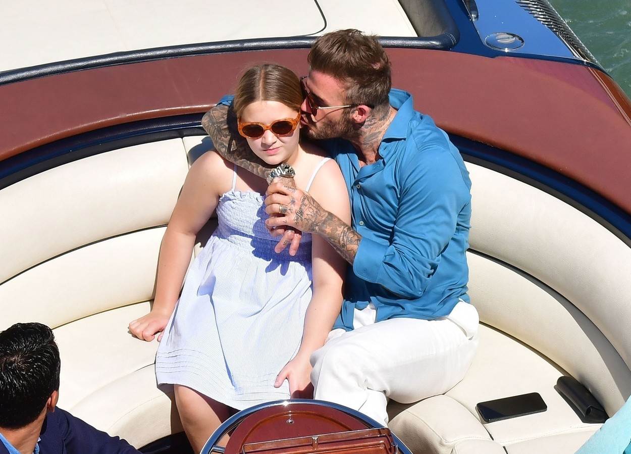 David Beckham ljubi kćer Harper u obraz