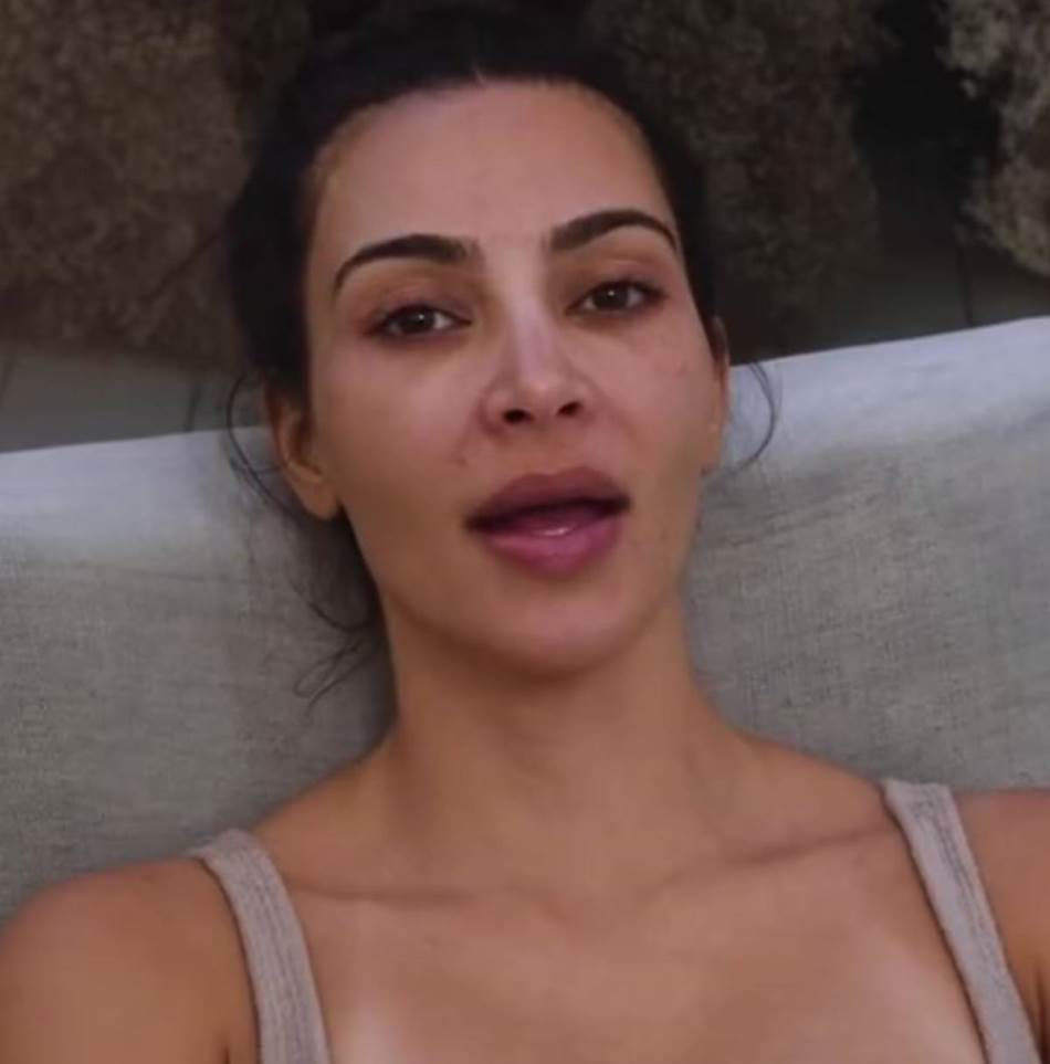 Kim Kardashian bez šminke
