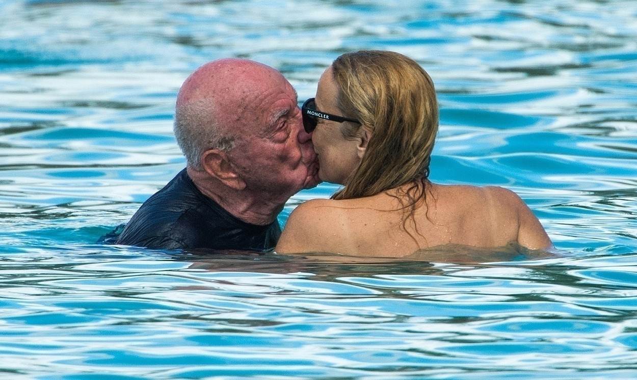 Rupert Murdoch i Jerry Hall vjenčali su se nakon pet mjeseci veze