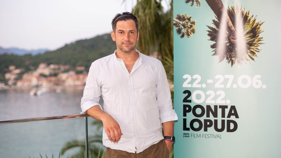 Goran Bogdan na otvorenju Ponta Lopud Film Festival