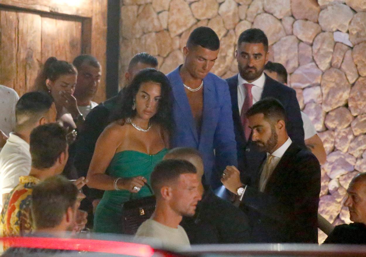 Georgina Rodriguez i Cristiano Ronaldo na Ibizi