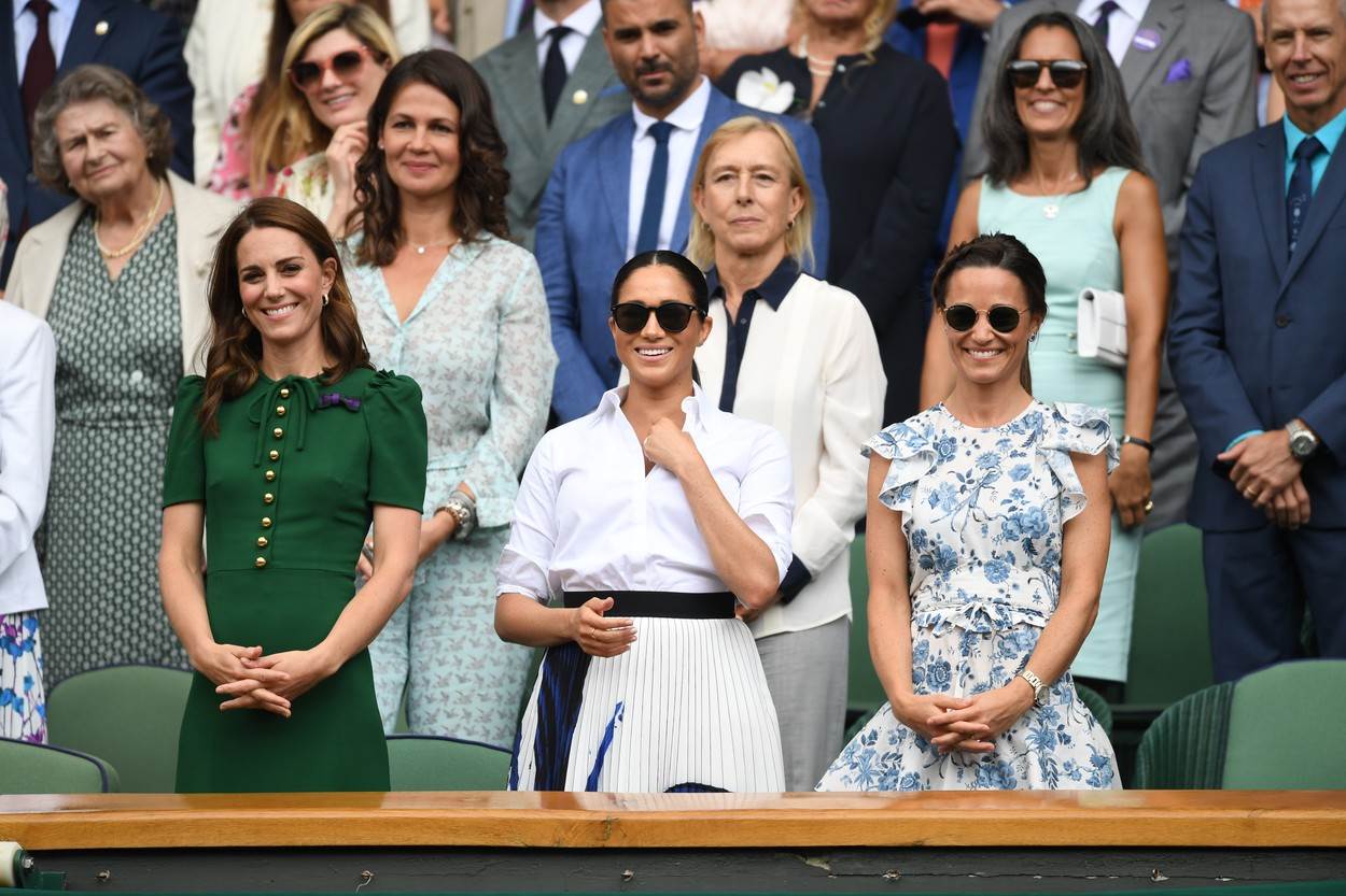 Kate Middleton, Pippa Middleton i Meghan Markle na Wimbledonu
