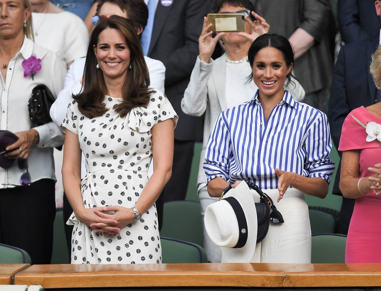 Kate Middleton nije nosila mašnu kada je na Wimbledon stigla u društvu Meghan Markle