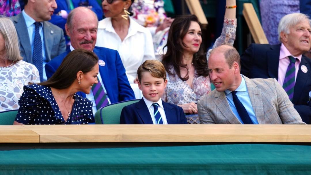 Princ George prvi put je bio na Wimbledonu
