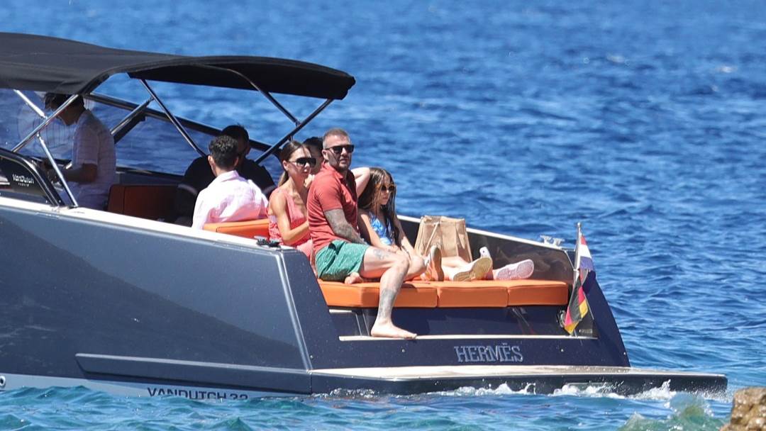 Obitelj Beckham ljetuje u Hrvatskoj