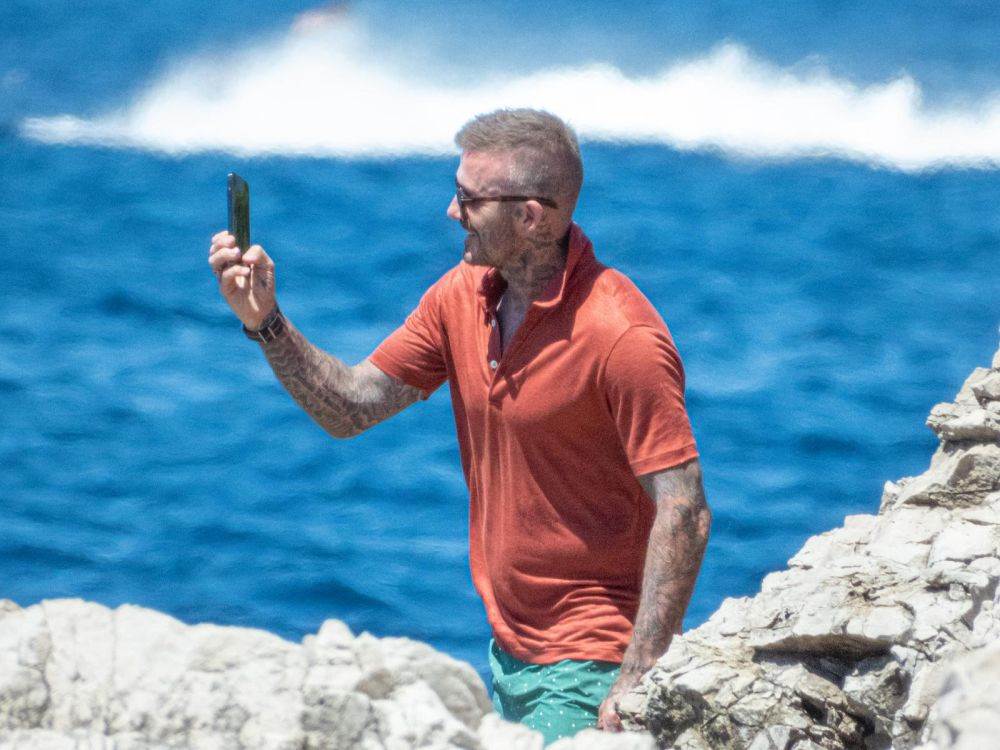 David Beckham u Hrvatskoj pokazao prirodnu boju kose