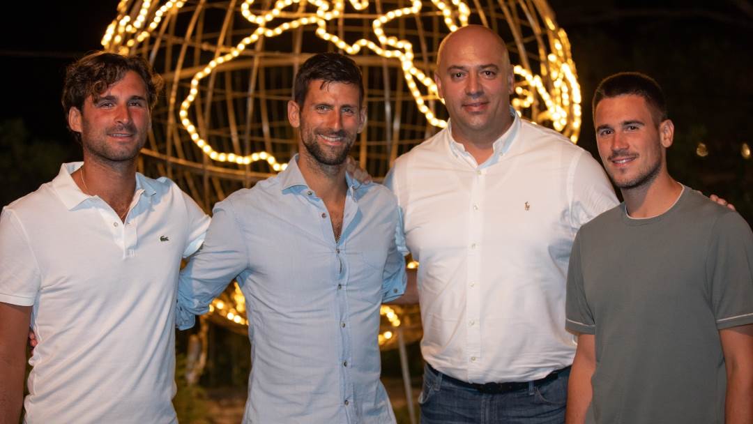 Novak, Marko i Đorđe Đoković ljetuju u Dubrovniku